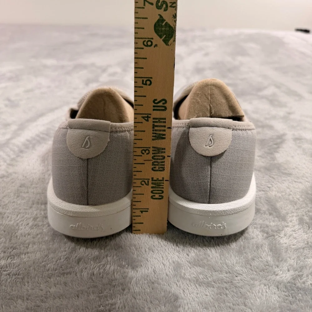 Allbirds Wool Lounger Men 6 Grey Slip On Sneakers WL1W8